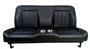 CTX-60 Custom Truck Complete Bench Seat w/ Vertical Pleat Inserts & Cup Holders 60' Width - 1960-87 Chevrolet/GMC - 1957-79 Ford - 1961-93 Dodge Trucks